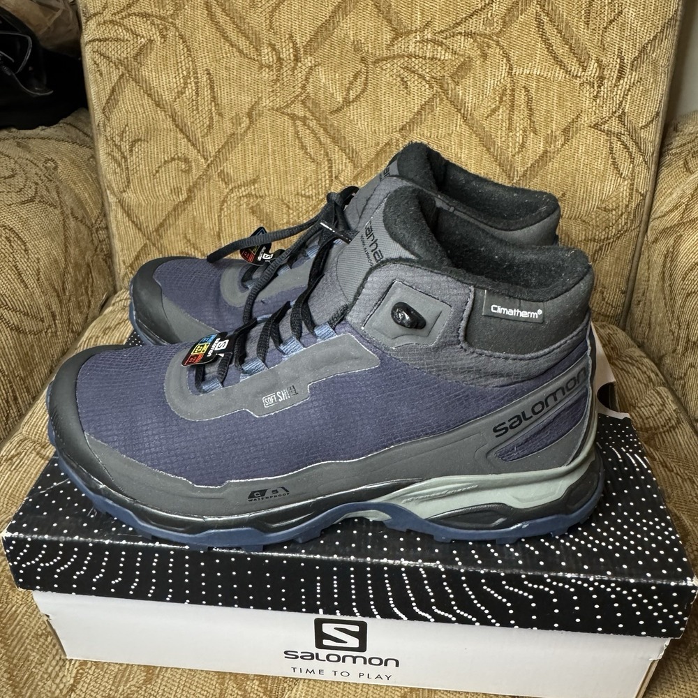 Salomon x Carhartt WIP Shelter CSWP Black/Navy Men's 9 Women's 10 New